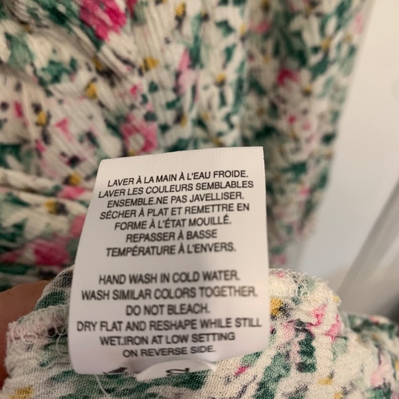 NEVER WORN! Reitmans Floral 3/4-Sleeve Blouse with Square Neckline Sz 2X - Picture 8 of 11